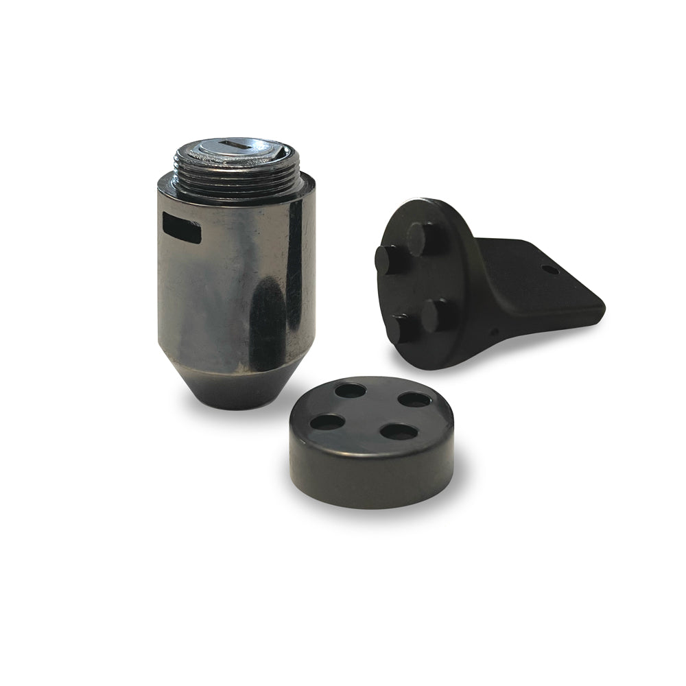 Wheel Locks - M12 x 1.5" Conical Seat - Black Finish